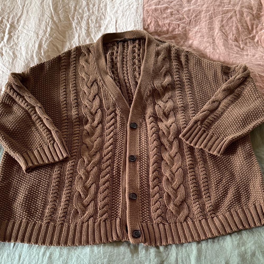 Jenni Kayne cable knit cardigan